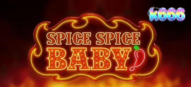 Tampilan visual slot bertema dapur pedas Spice Spice Baby